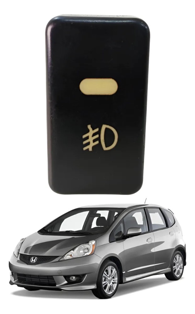 Botão Interruptor Farol Milha Honda Fit 2009 2014 Paralelo