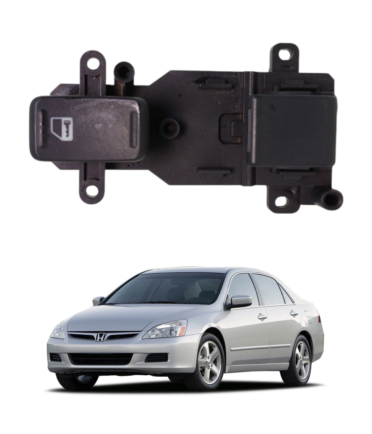 Comando Vidro Dianteiro Direito Honda Accord 2004 E5844