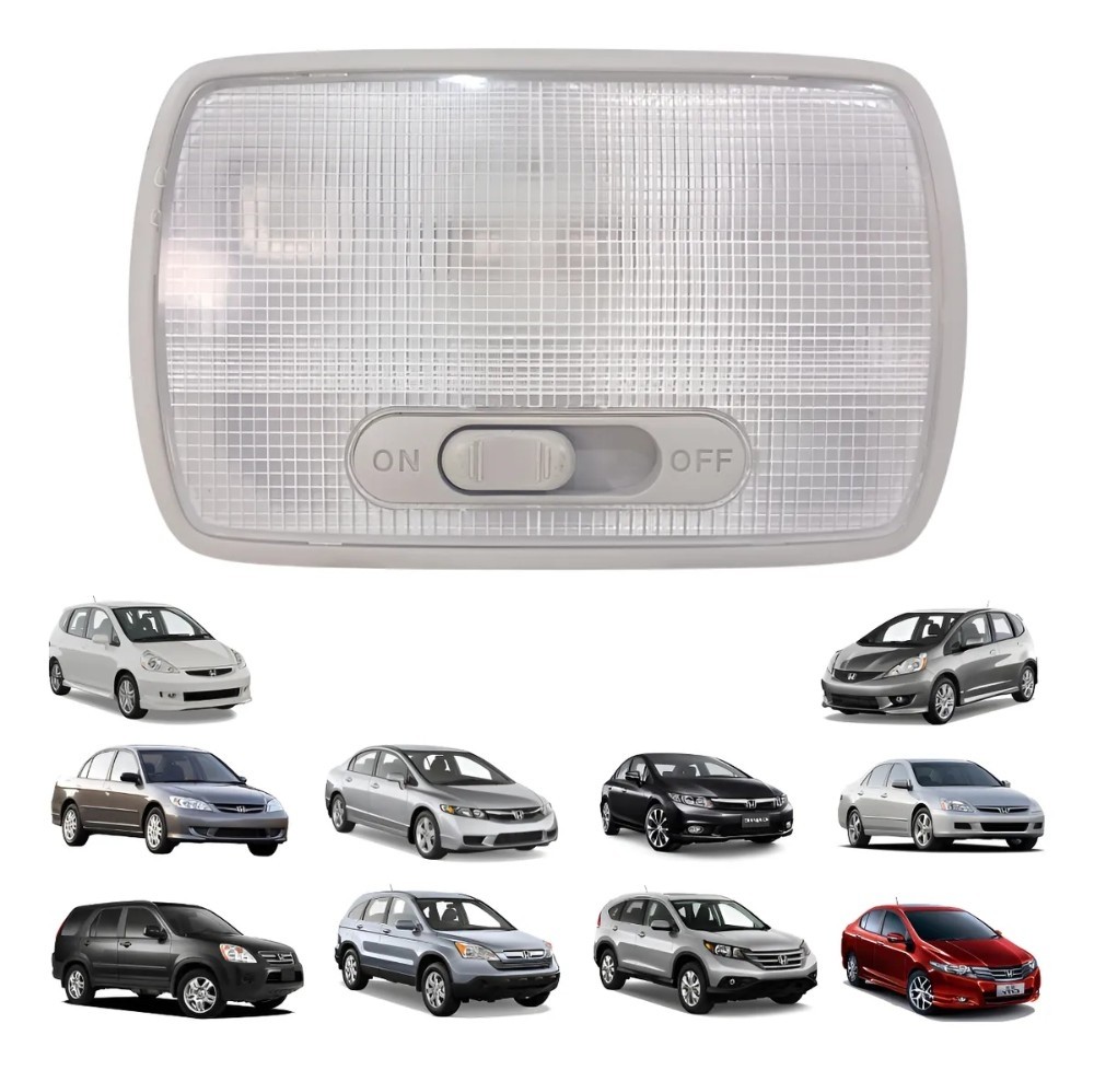 Luz Cortesia Traseira Honda Accord City Civic Crv Fit 1-16