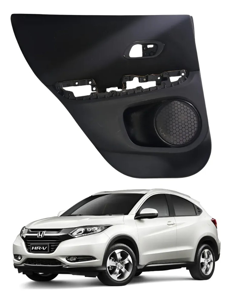 Forro porta traseira esquerda honda hrv 2016 2021 43770
