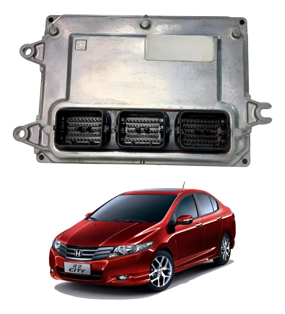 Módulo Central Injeção Honda City 2009 a 2014