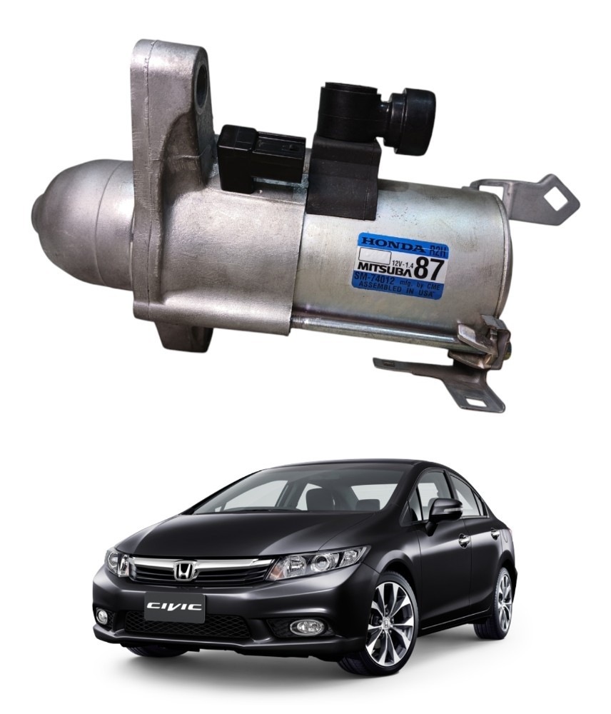 Motor arranque partida honda civic 2012 2016
