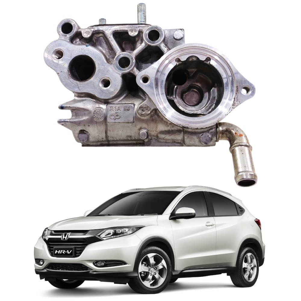 Carcaça válvula termostática honda hrv 2016 a 2021 24091