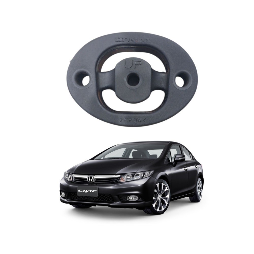 Coxim borracha escapamento honda civic 2012 2016