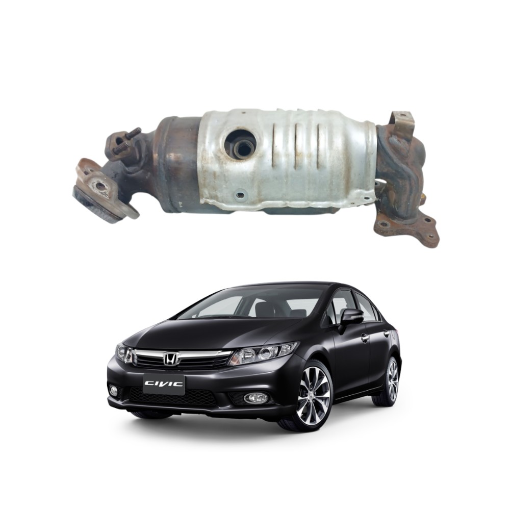 Catalisador honda civic 2012 2016