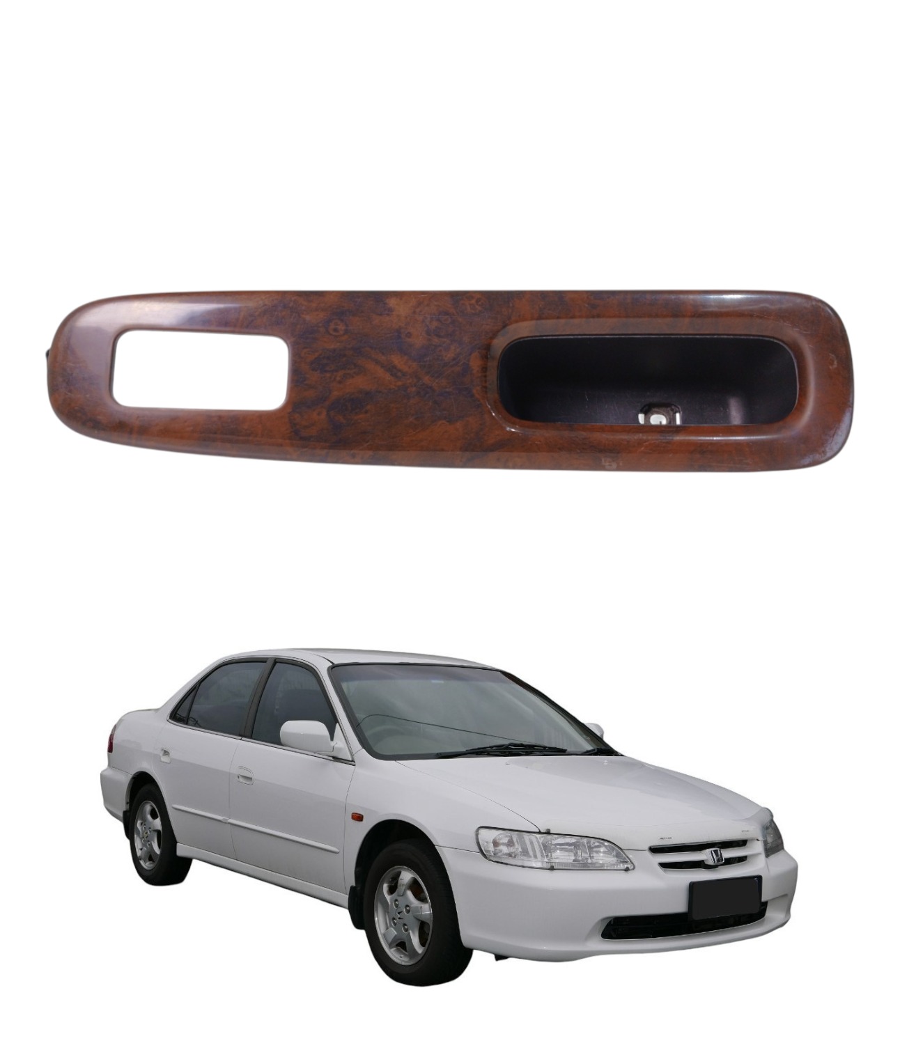 Moldura Comando Vidro Diant Direito Honda Accord 1998 E5859