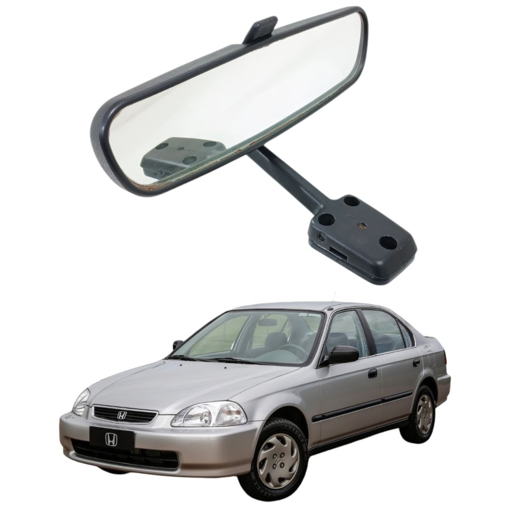 Retrovisor interno central honda civic 1996 2000