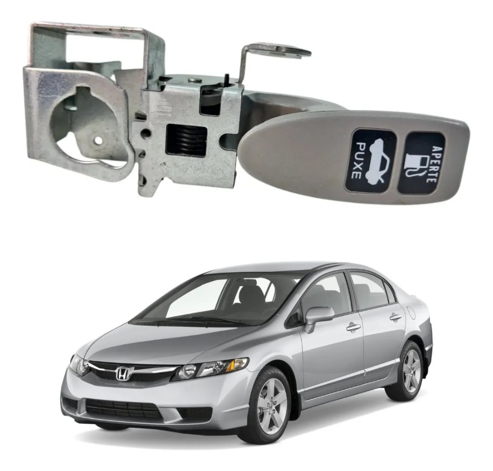 Alavanca portinhola porta malas honda civic 2007 2011 47147