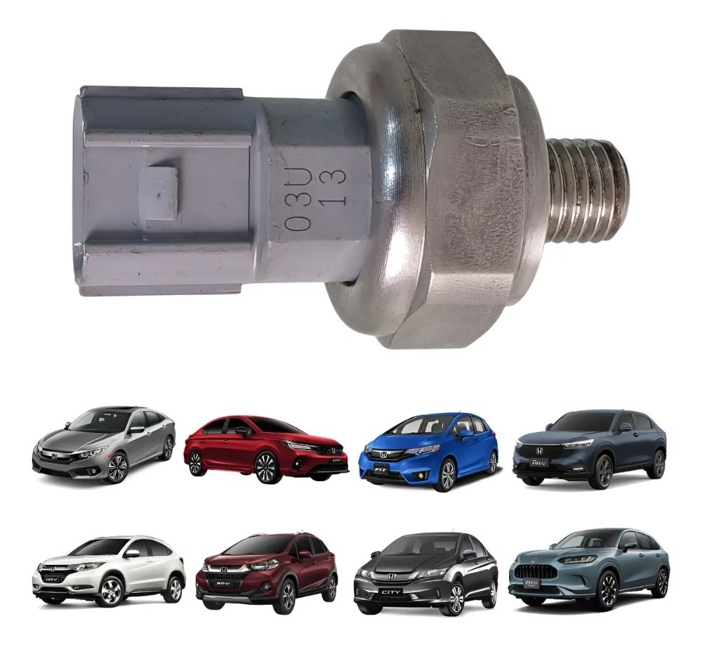 Sensor pressão óleo Honda hrv city wrv fit 2015 2021