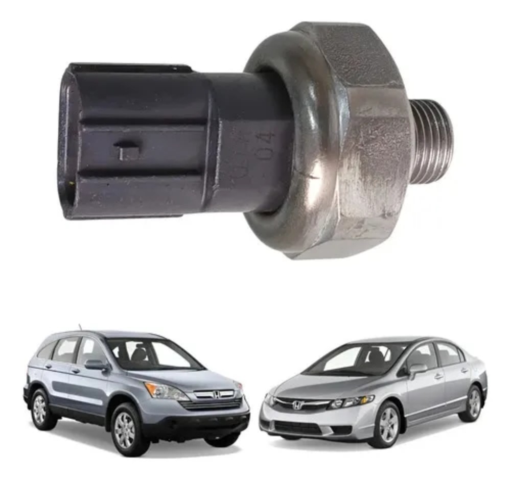 Sensor pressostato ar condicionado honda civic 2007 49055