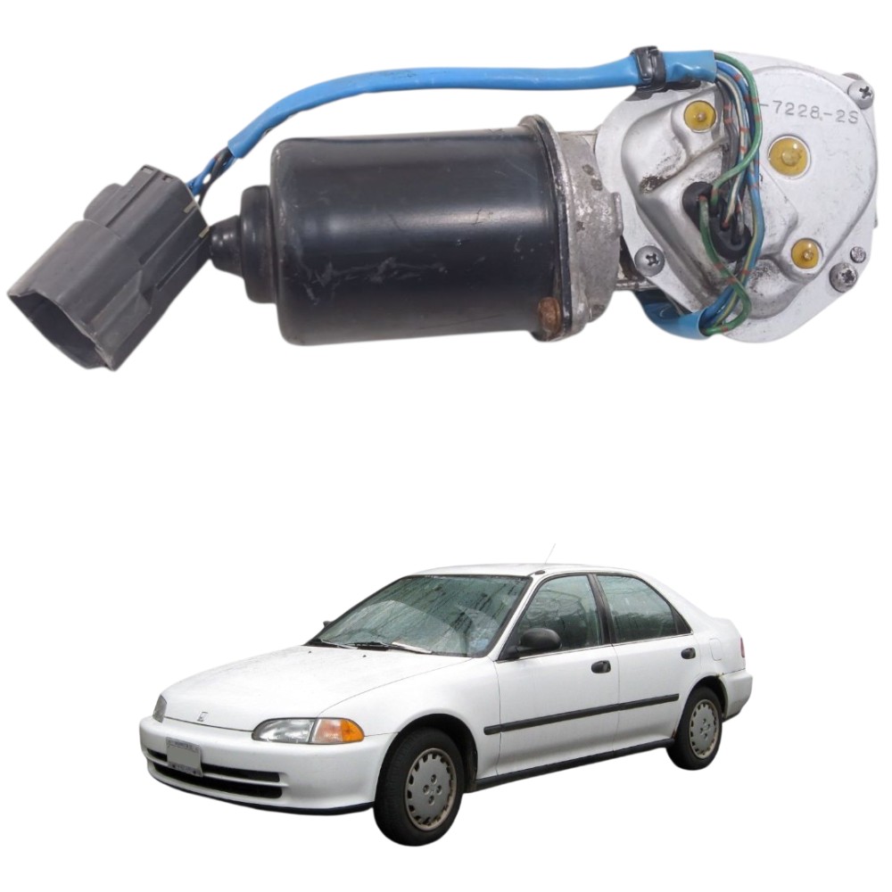 Motor Limpador Parabrisa Honda Civic 1992 1995