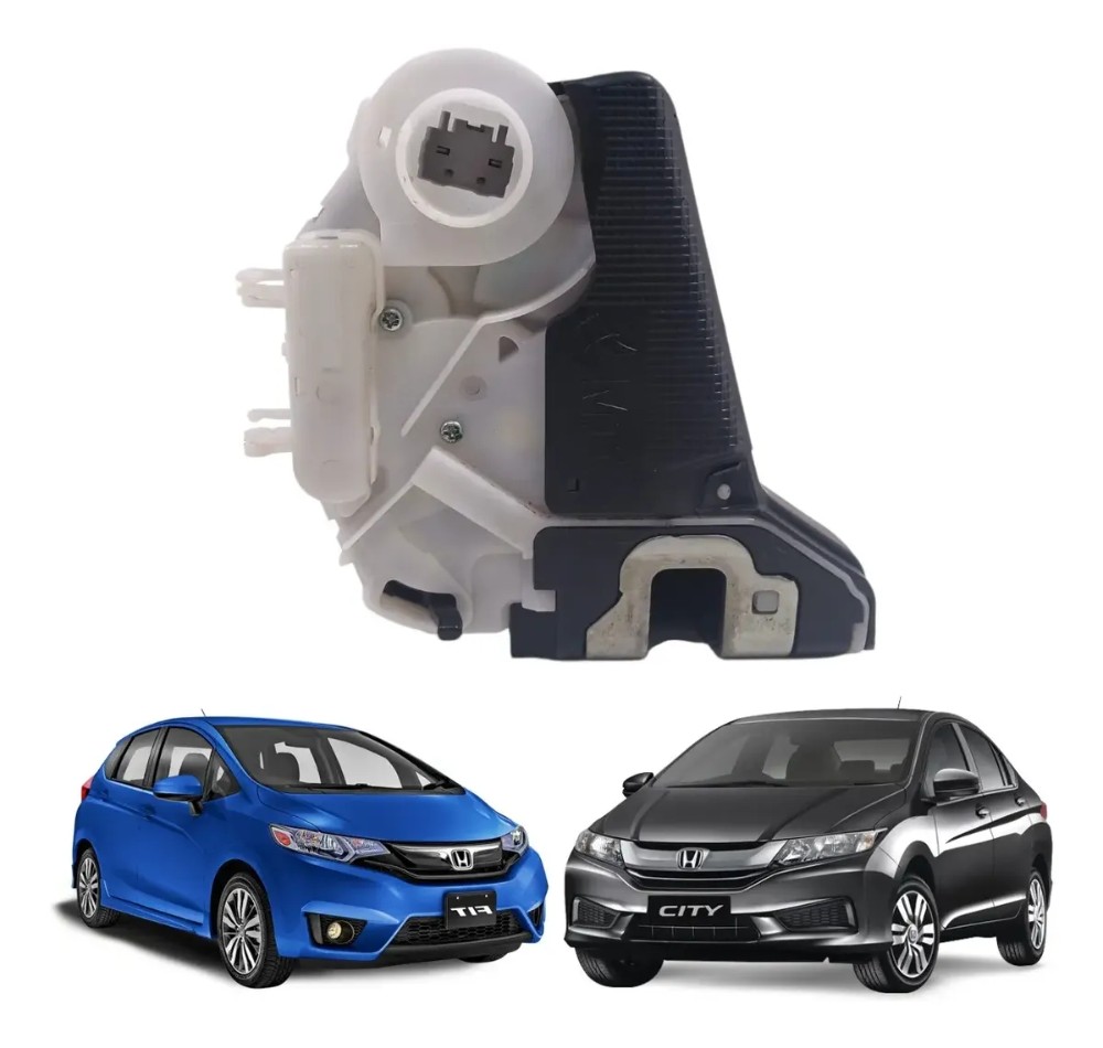 Fechadura tranca traseira direita honda city fit 2015 47212