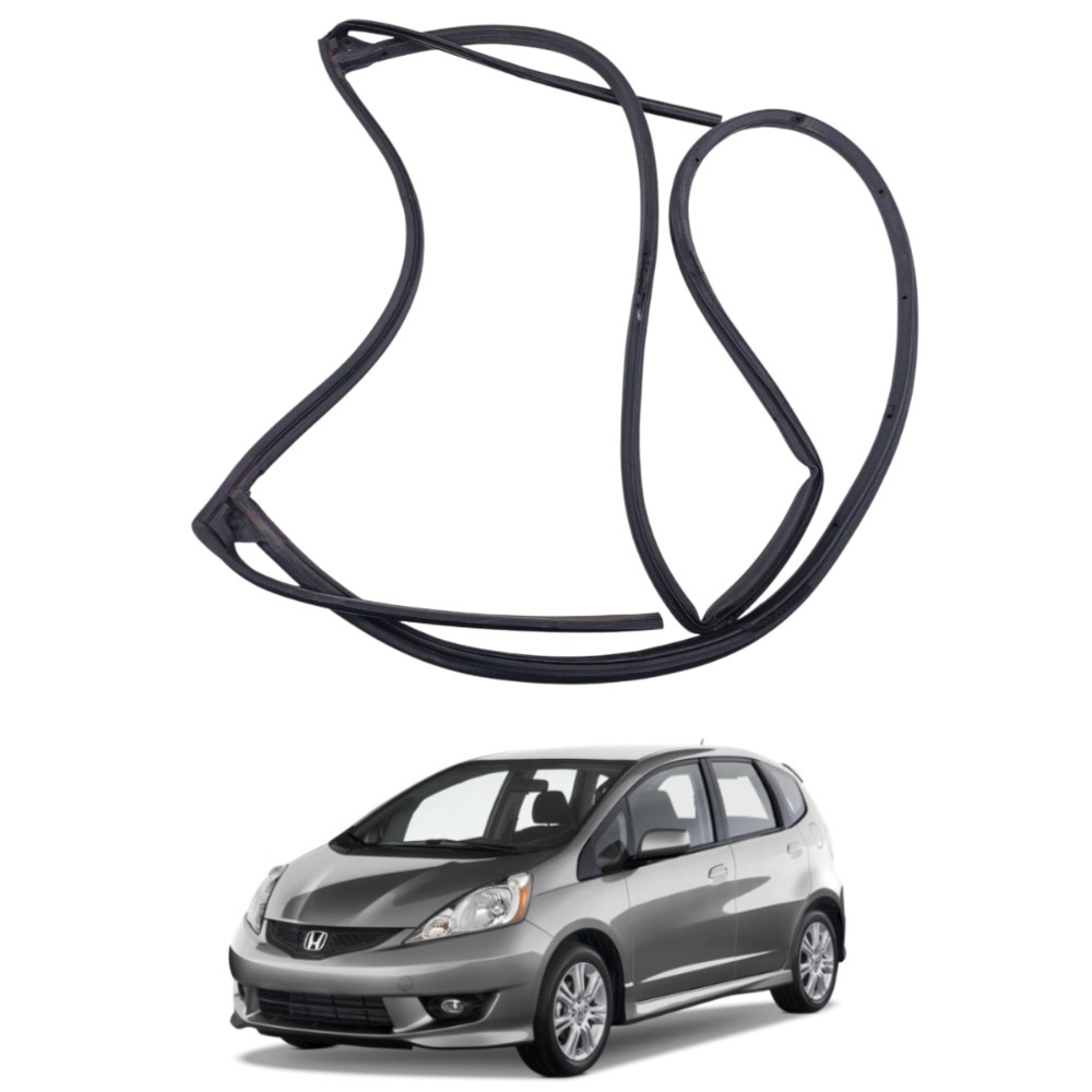 Borracha porta traseira direita honda fit 2009 2014 50920