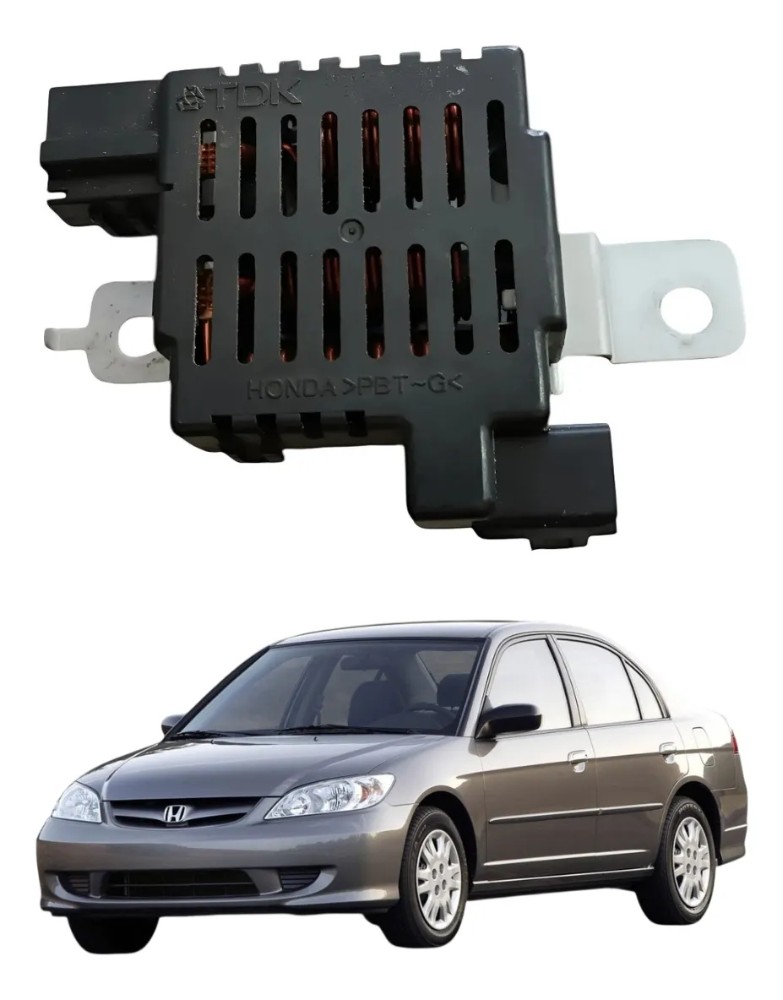 Resistência desembaçador antena honda civic 2001 2006 49758