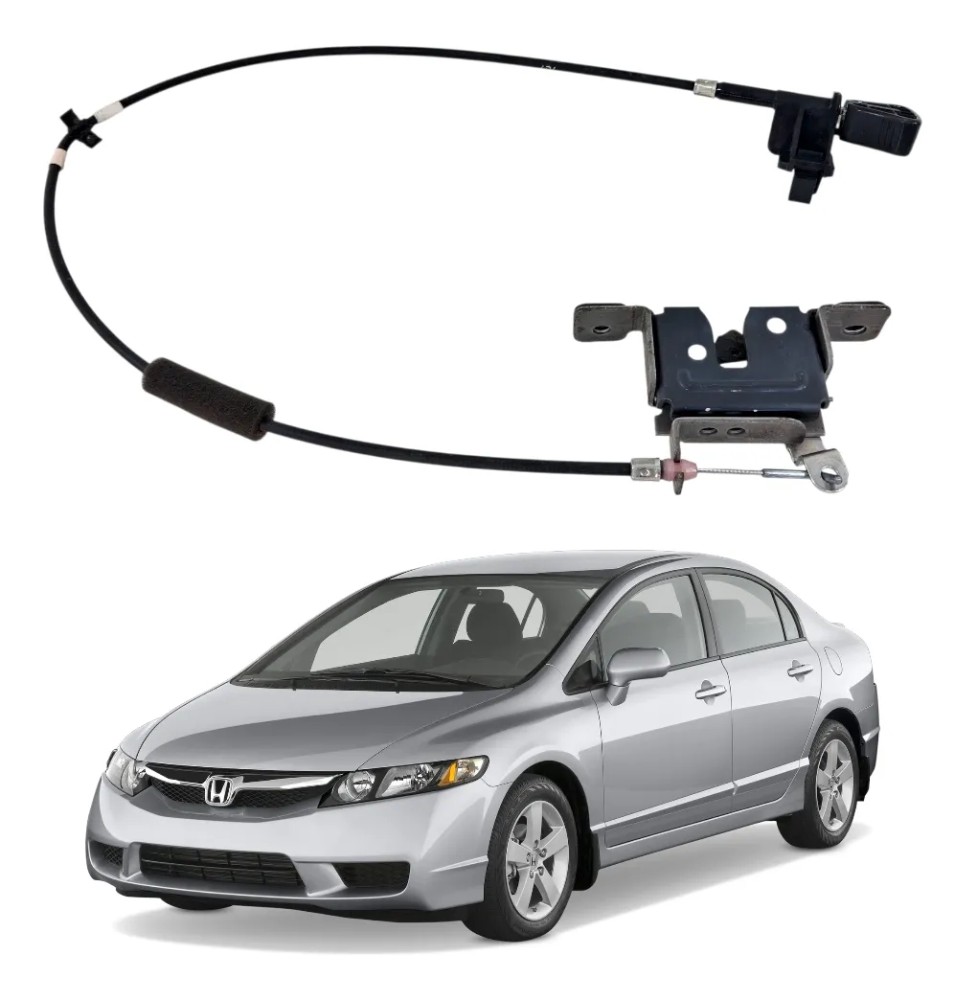Trava banco esquerdo honda civic 2007 2011 47245