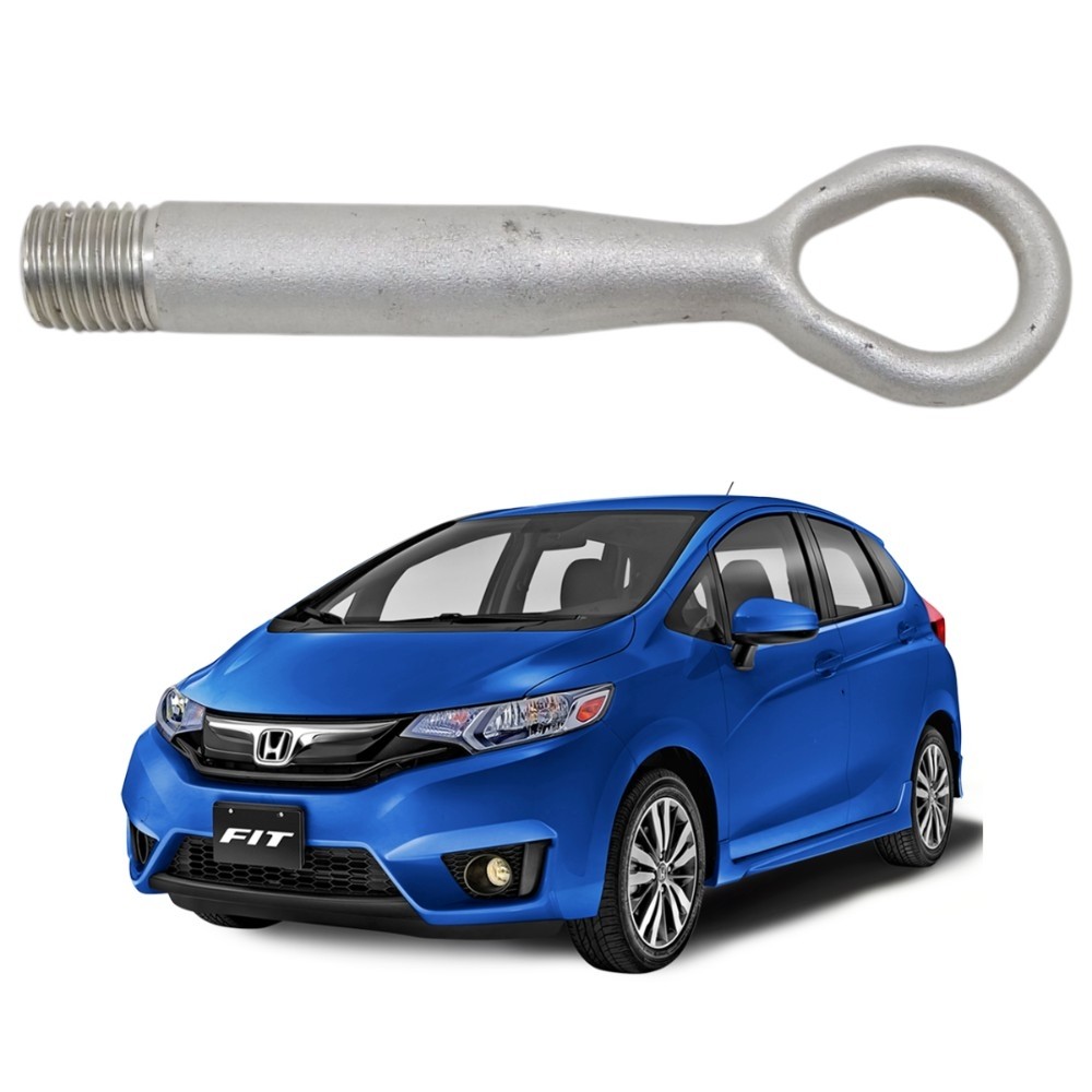 Gancho reboque engate honda fit 2015 2021