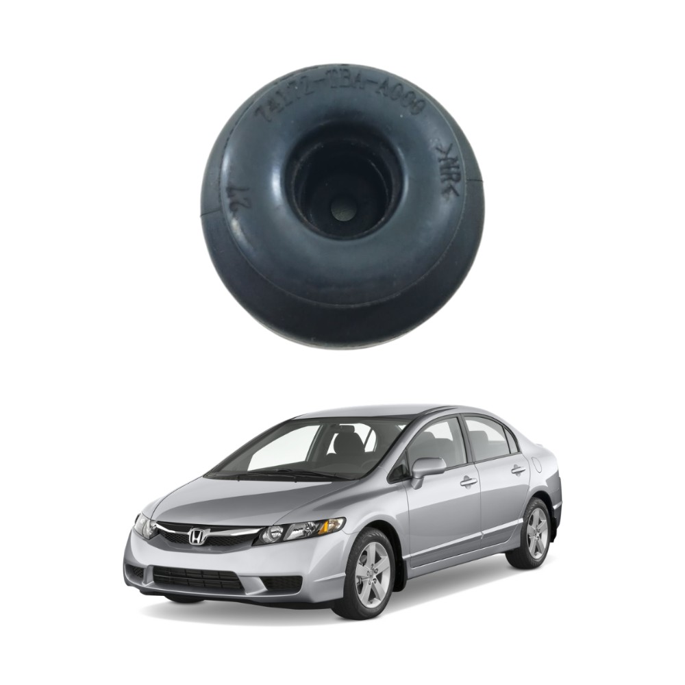Coxim inferior radiador honda civic 2007 2011