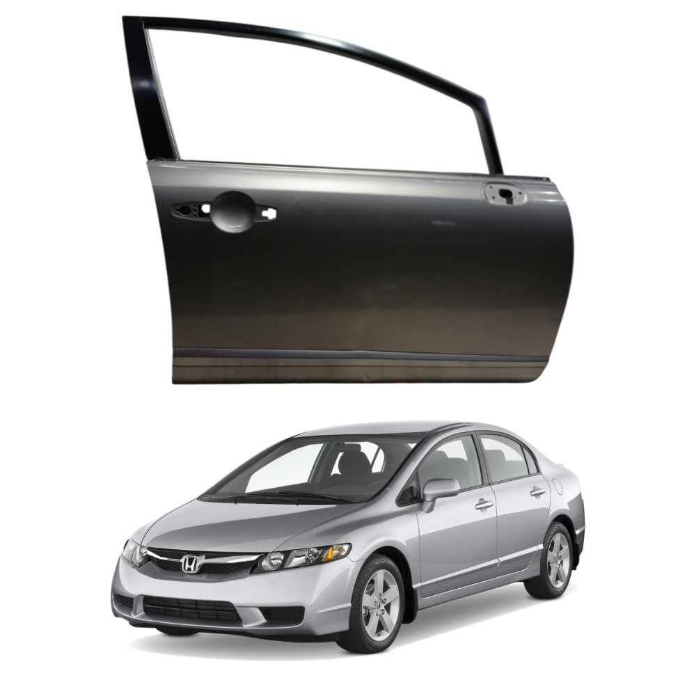 Porta dianteira direita honda civic 2007 2011