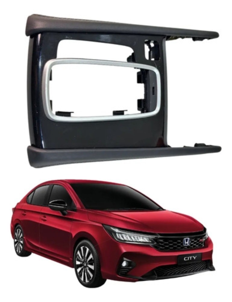 Moldura Console Central Cambio Honda City 2022 2024