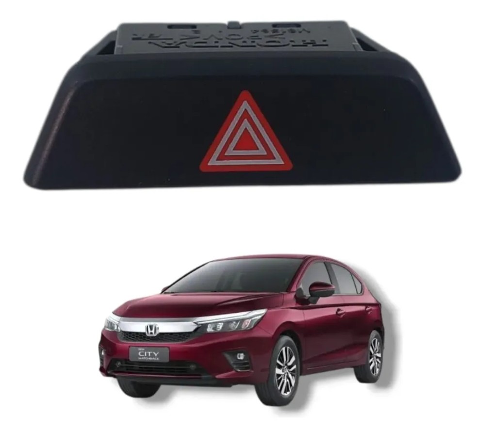 Botao pisca alerta honda city 2022 a 2024 32948