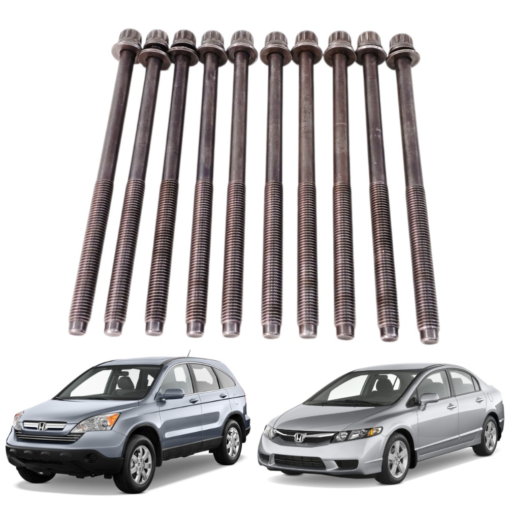 Parafuso cabeçote honda crv civic 2007 2011