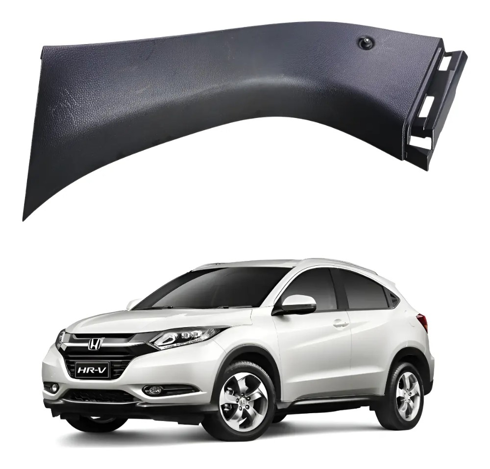 Moldura coluna traseira direita honda hrv 2016 2021 42030
