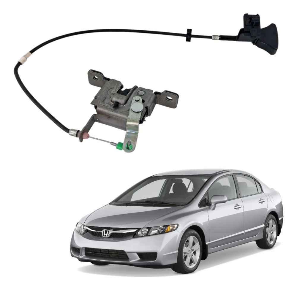 Trava banco direito honda civic 2007 2011 47244