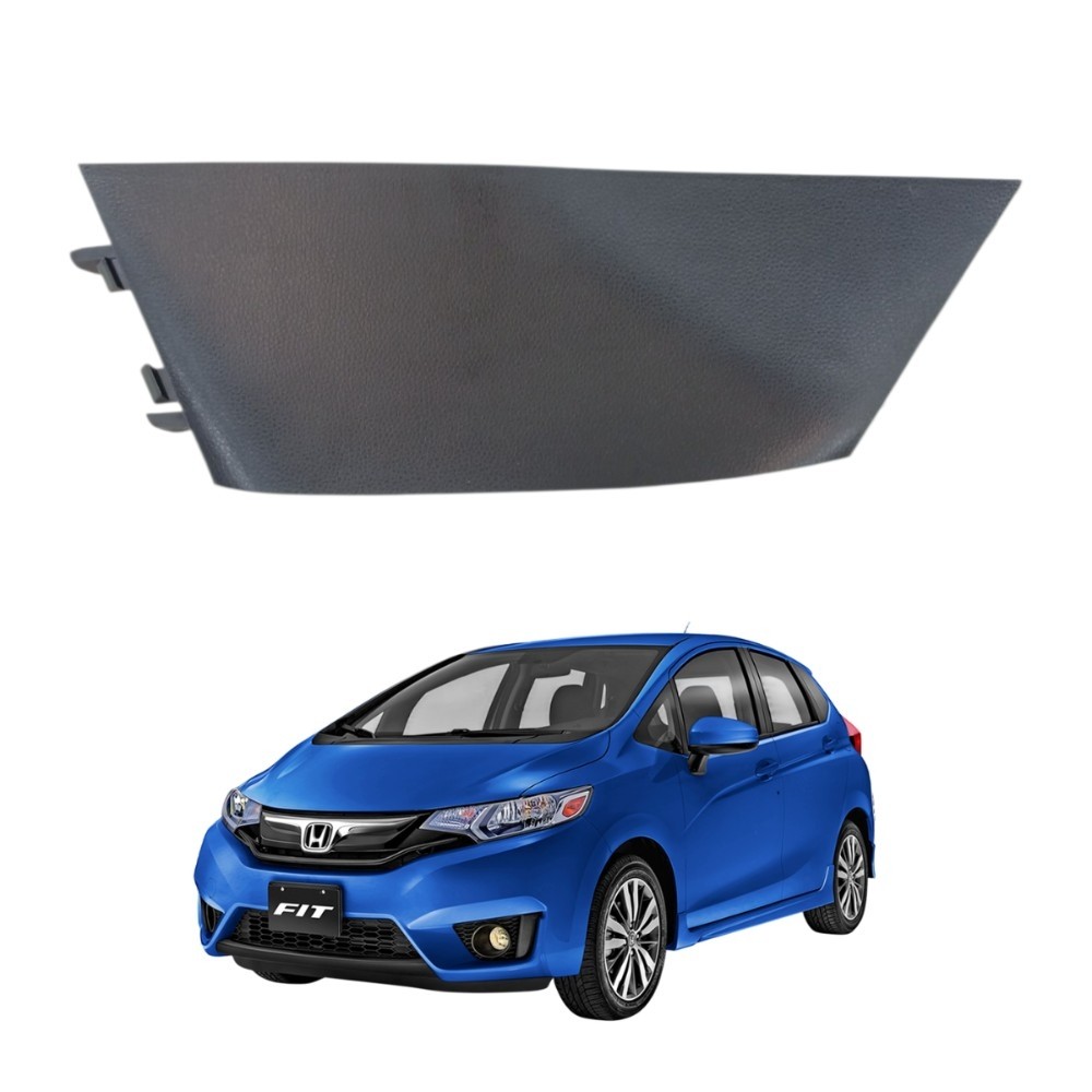 Acabamento coluna inferior esquerda honda fit 2015 2021