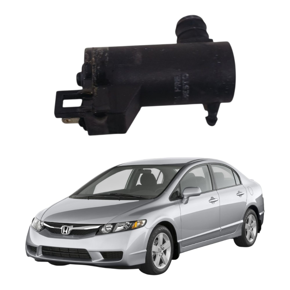 Motor Esquerdo Limpador Parabrisa Honda Civic 2007 2011