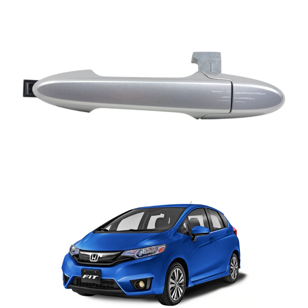 Maçaneta Externa Traseira Esquerda Honda Fit 2015 2021 Prata