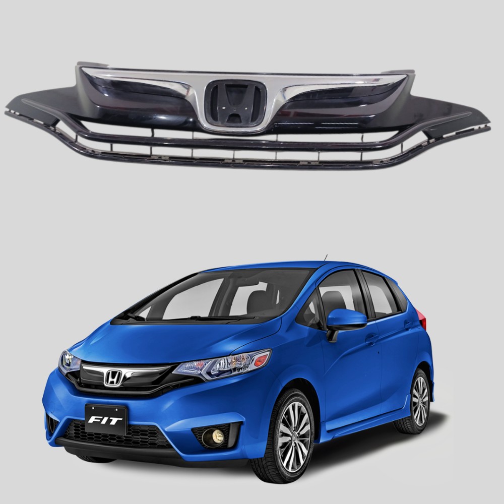 Grade radiador parachoque honda fit 2015 2021