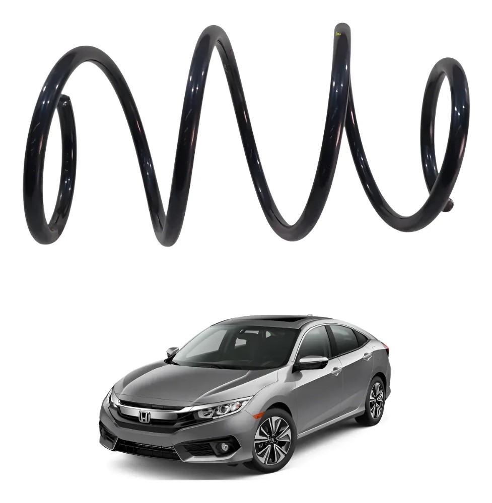 Mola Amortecedor Dianteira Direita Honda Civic 2017 2021