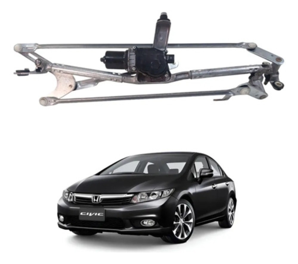 Motor Limpador Parabrisa Honda Civic 2012 2016