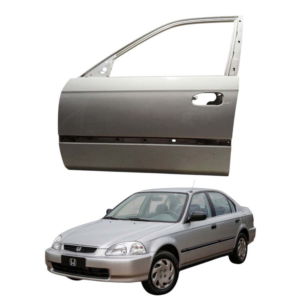 Porta dianteira esquerda honda civic 1996 2000