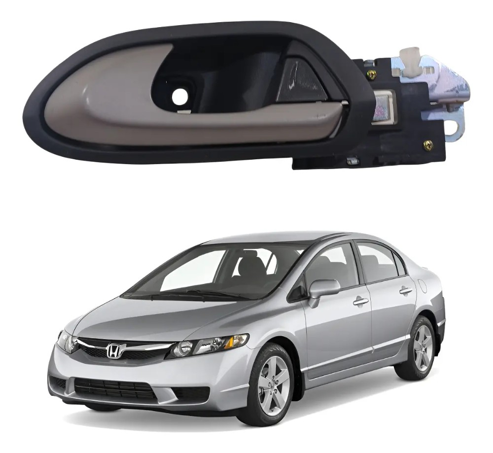 Macaneta interna traseira esquerda honda civic 2007 47175