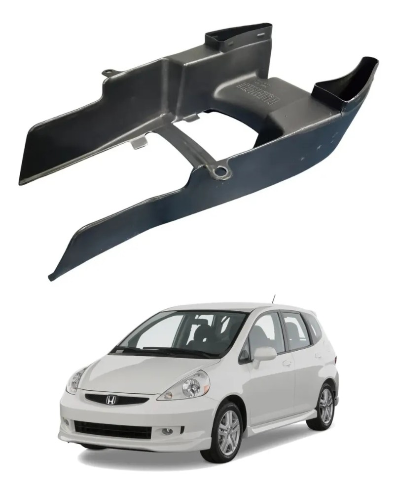 Duto ar console central honda fit 2004 2008 34109