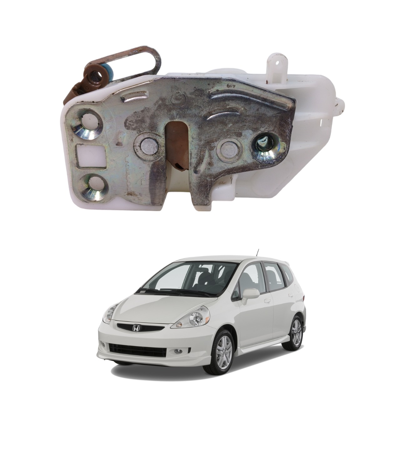 Tranca Porta Dianteira Direita Honda Fit 2004 2008 1398