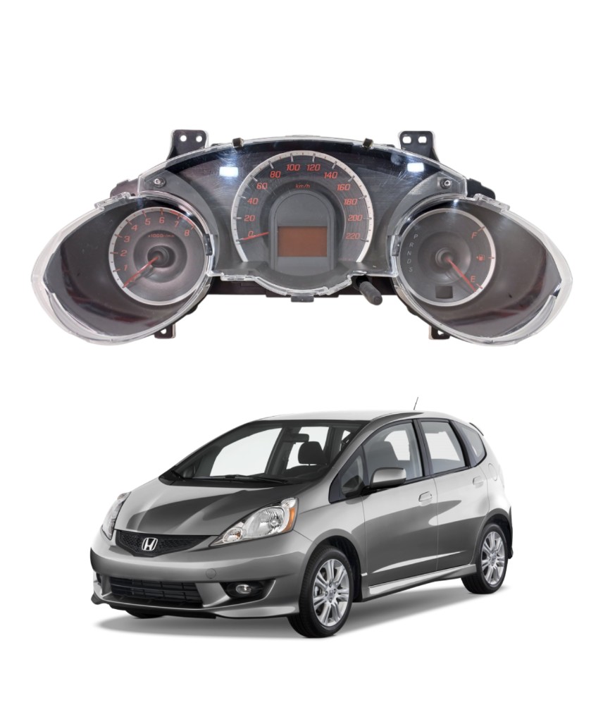 Painel Instrumento Honda Fit 2009 A 2014 Automático E11725 Preto