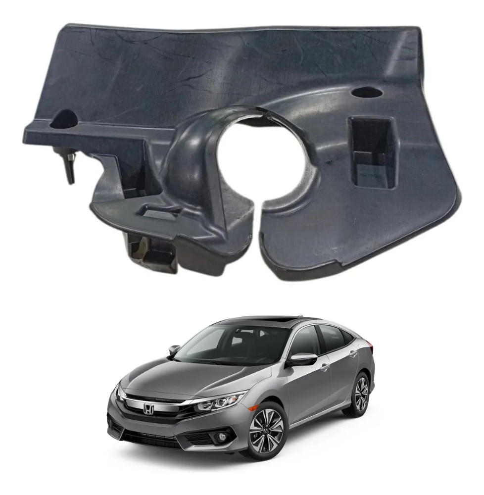 Acabamento coluna direcao honda civic 2017 2021 36440