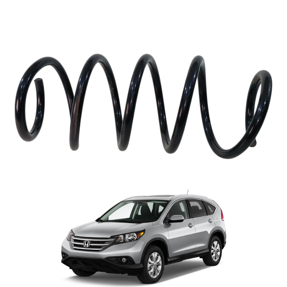 Mola amortecedor dianteiro direito honda crv 2012 2016 32696