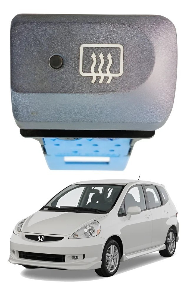 Botão desembaçador Honda Fit 2004 2008