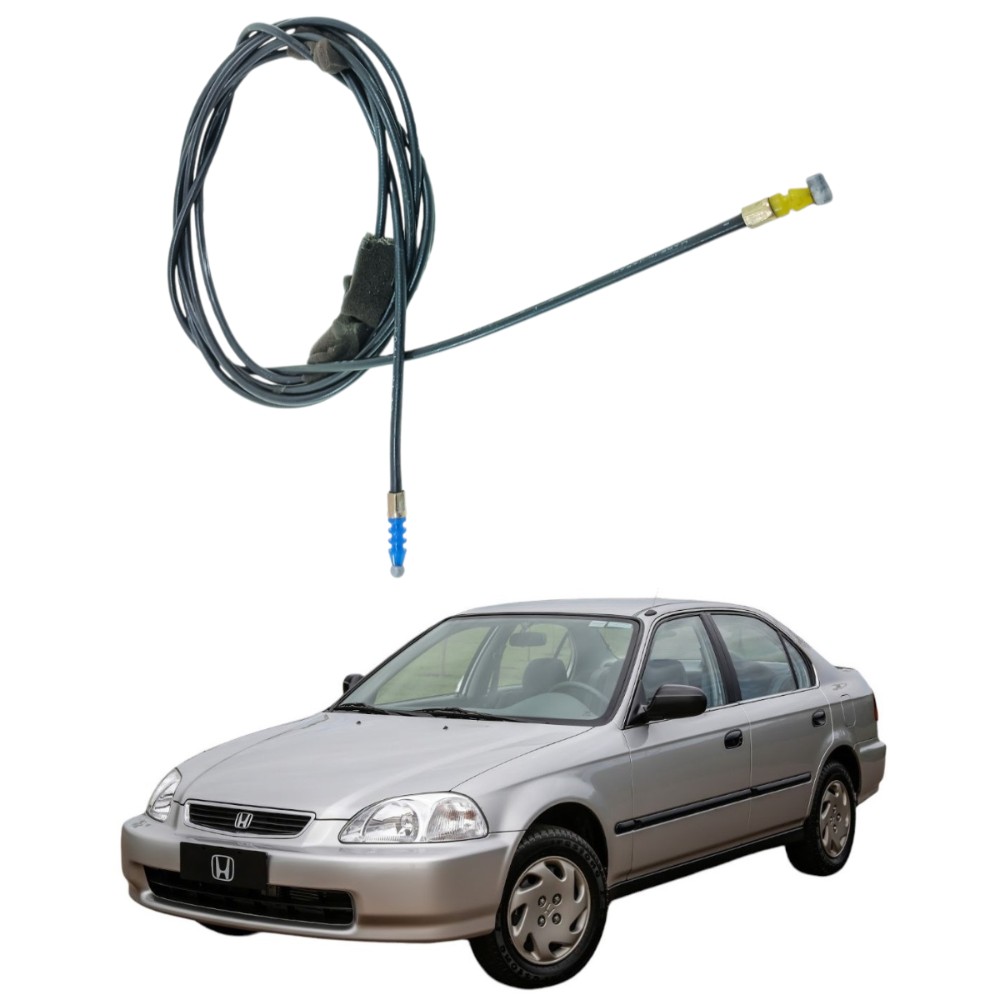 Cabo abertura porta malas civic 1996 2000 1