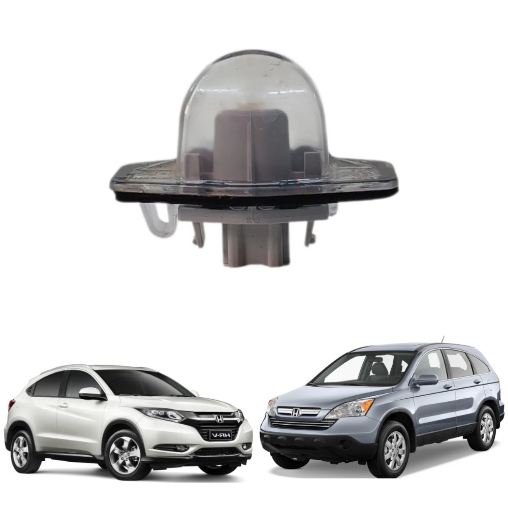 Luz placa honda hrv crv 2007 2021 37451