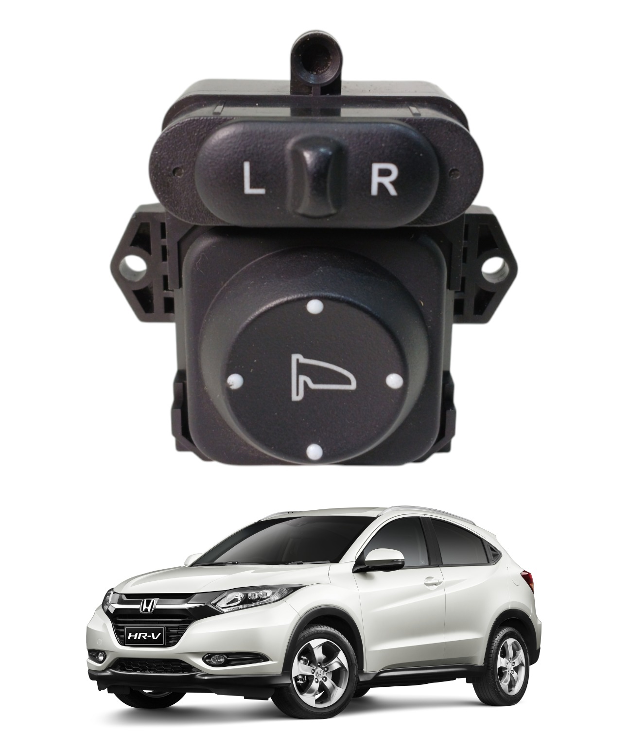 Botão Comando Retrovisor Honda Hrv 2016 2017 2018 E5172
