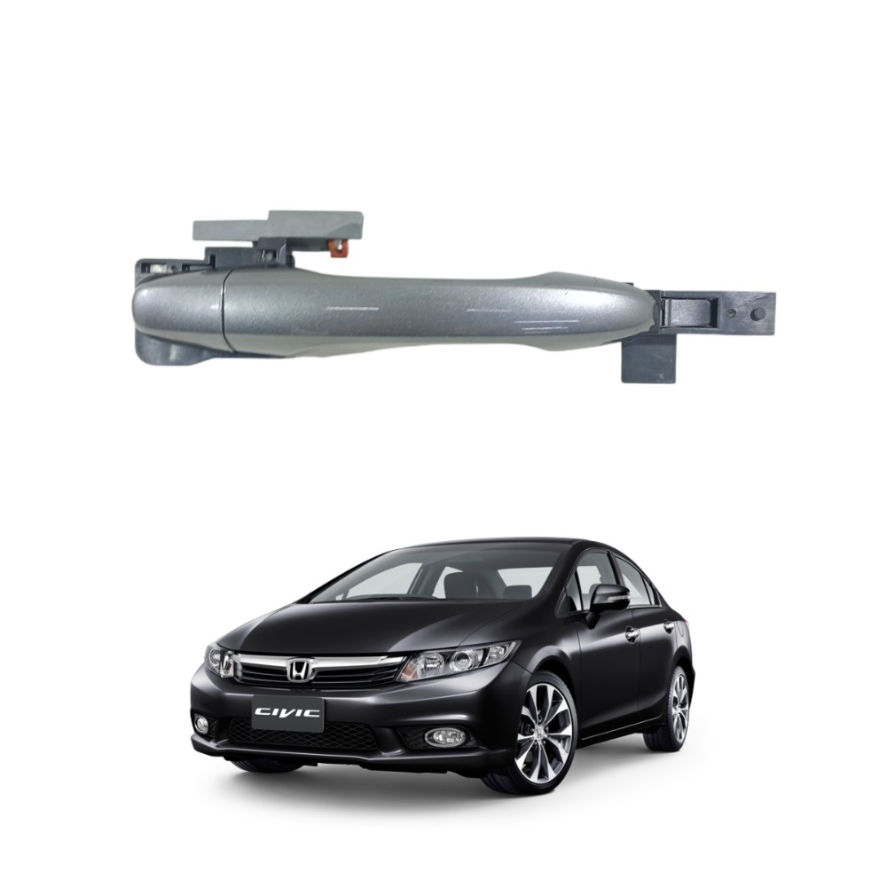 Maçaneta externa dianteira direita honda civic 2012 2016