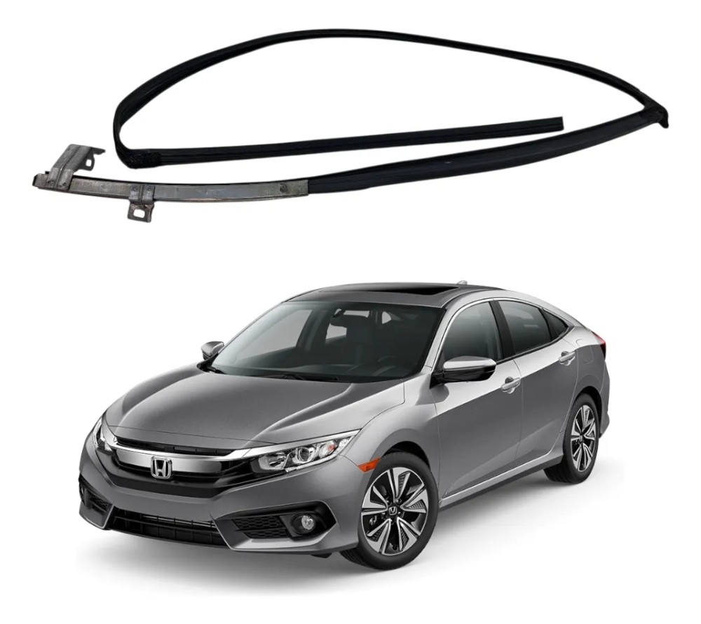 Canaleta Vidro Dianteira Direita Honda Civic G10 2017 2021