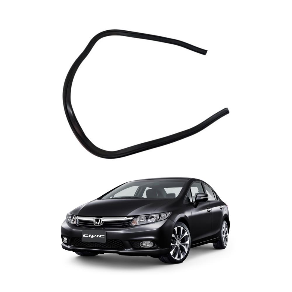 Borracha vedação churrasqueira honda civic 2012 2016