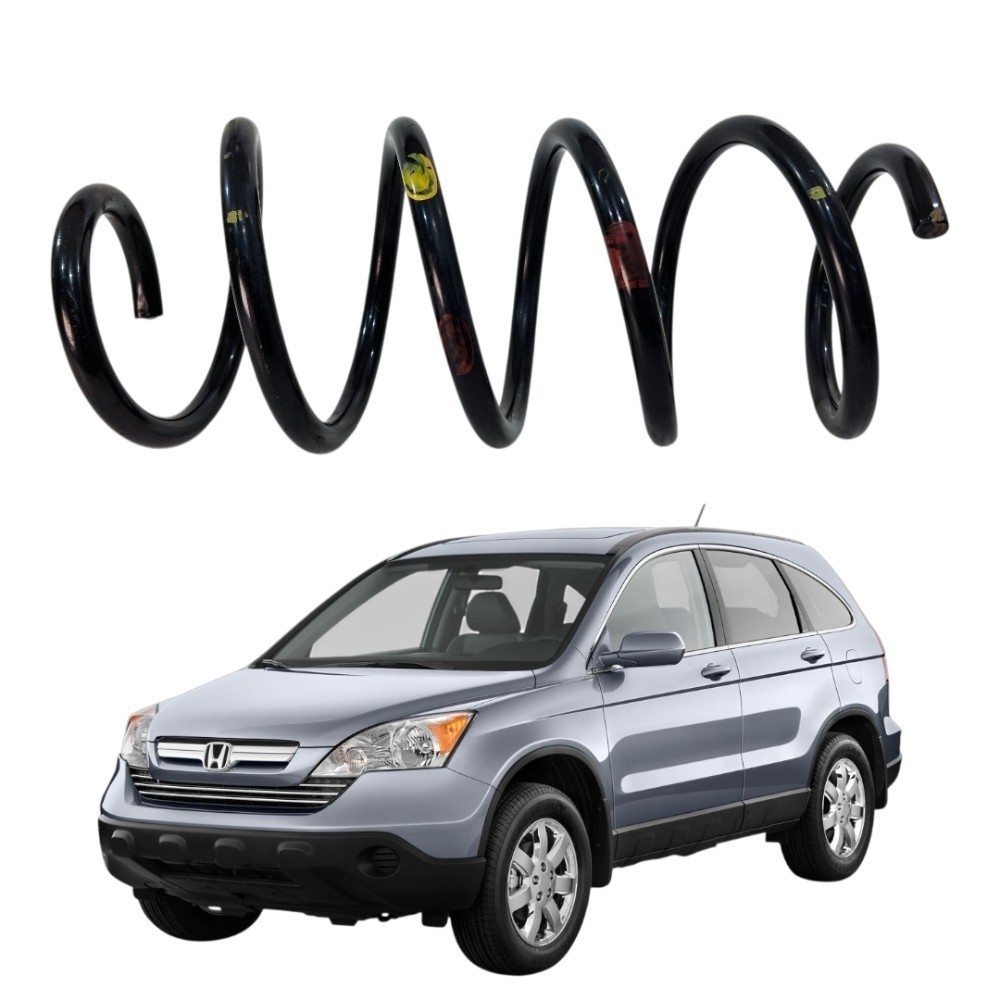 Mola amortecedor dianteiro direito honda crv 2007 2011