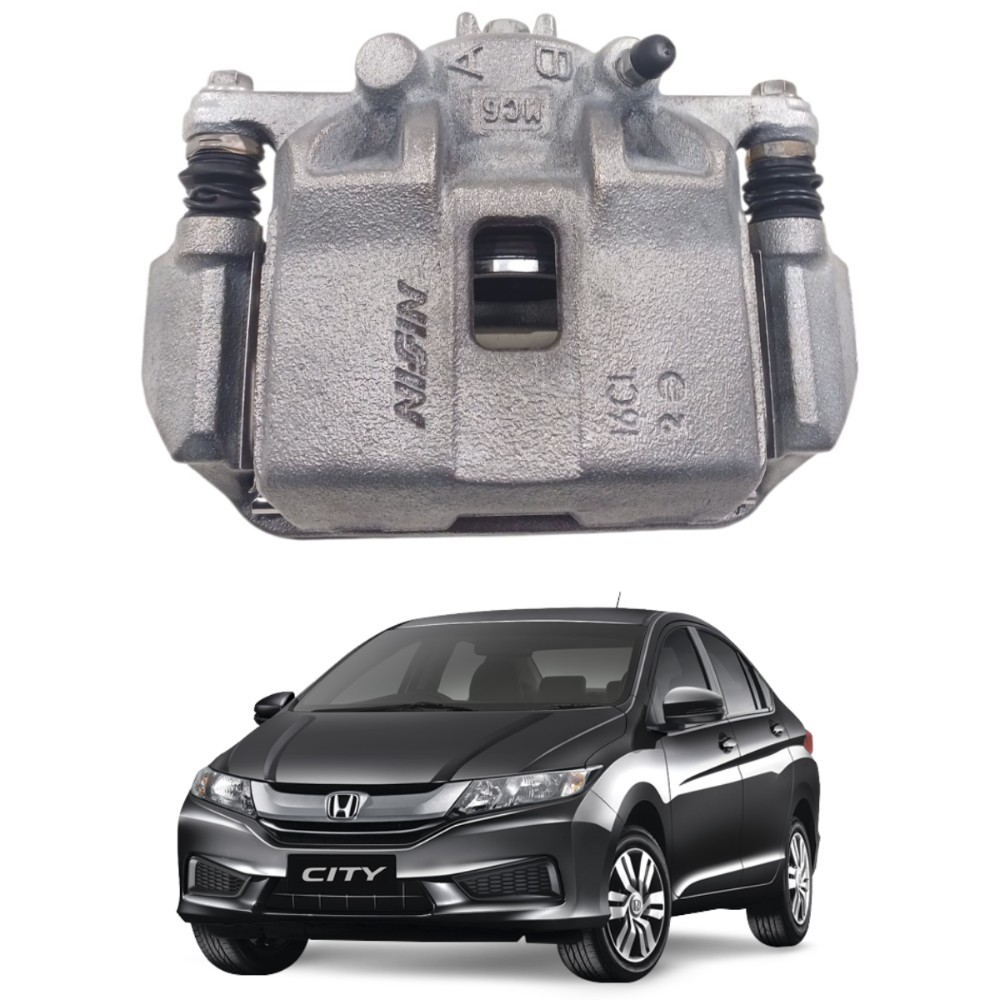 Pinça freio dianteiro esquerda honda city 2015 2021