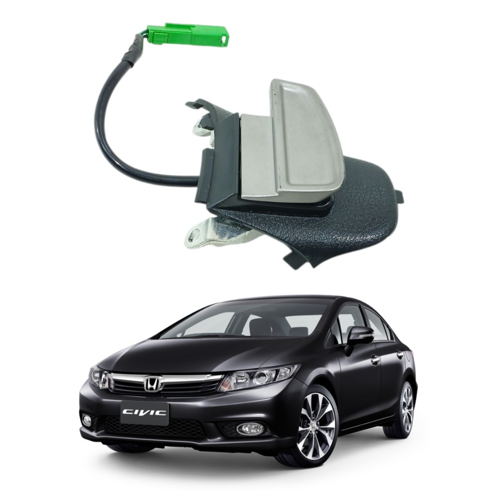 Comando borboleta paddle shift – honda civic 2012 2016
